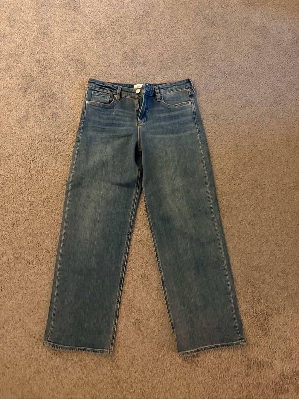 Dear John Women's Straight-Leg Jeans in Medium Blue Wash